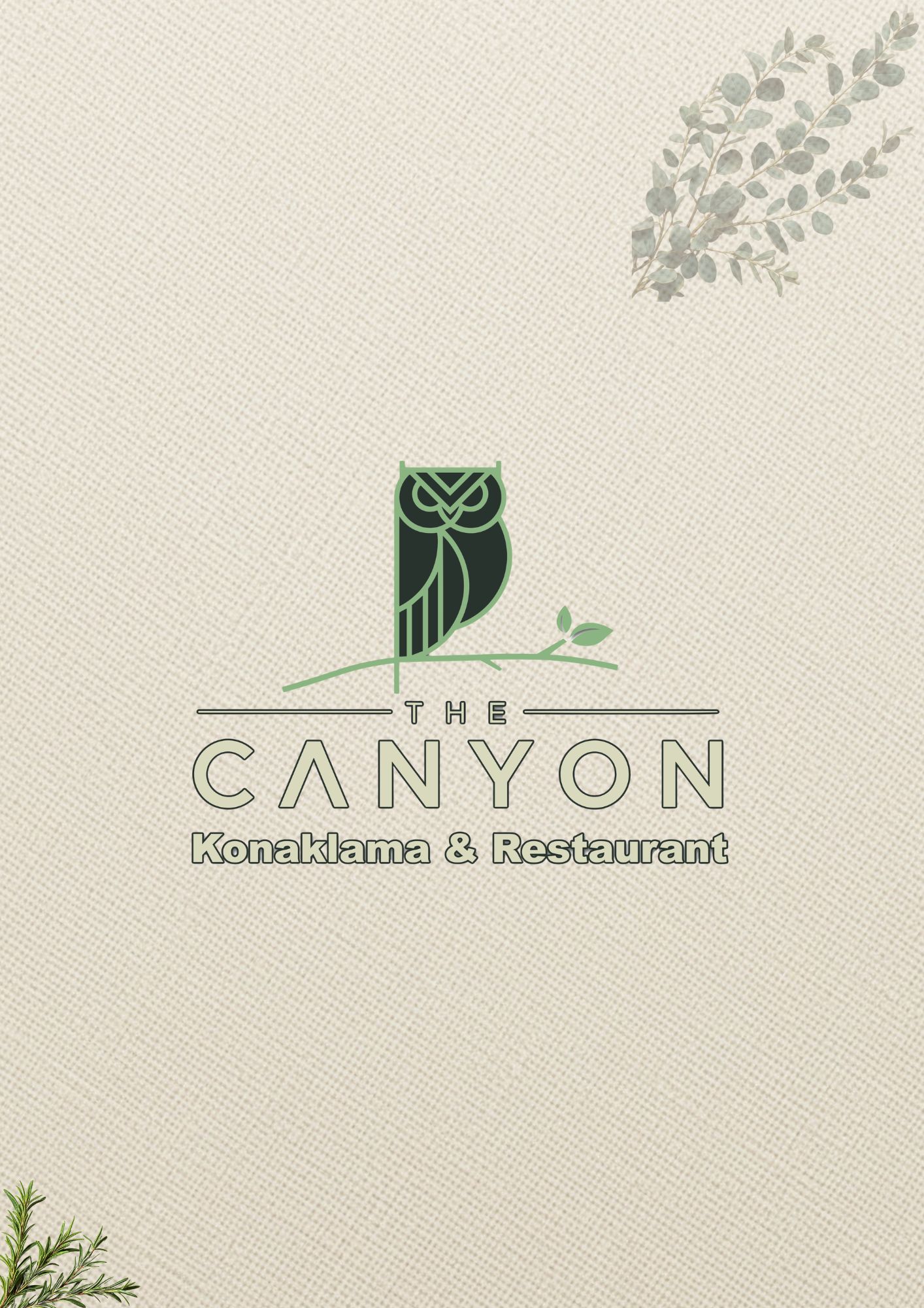 Menu Page